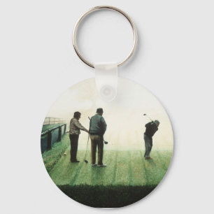 No.4 'Autumn morning' by Ron McGill Key Ring