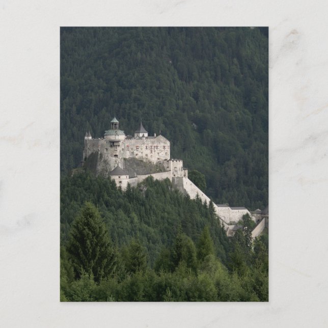 No.5 Hohenwerfen Castle Austria Postcard (Front)