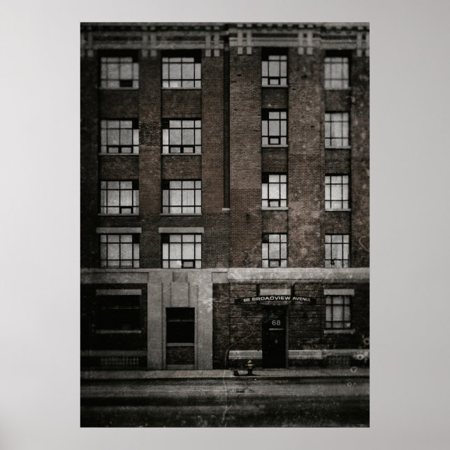 No 68 Broadview Ave 1 Old Film Version Poster (Front)