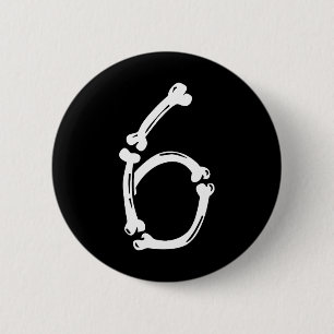 No 6 Couple Costume Duo 67 Six Seven Meme Funny 6 Cm Round Badge