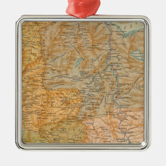 No 7 Luzon Metal Ornament (Front)