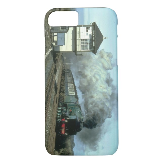 No. 850 storms along the Settle_Steam Trains Case-Mate iPhone Case (Back)
