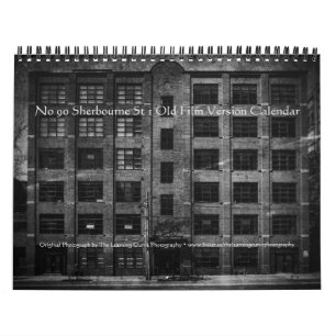 No 90 Sherbourne St 1 Old Film Version Calendar