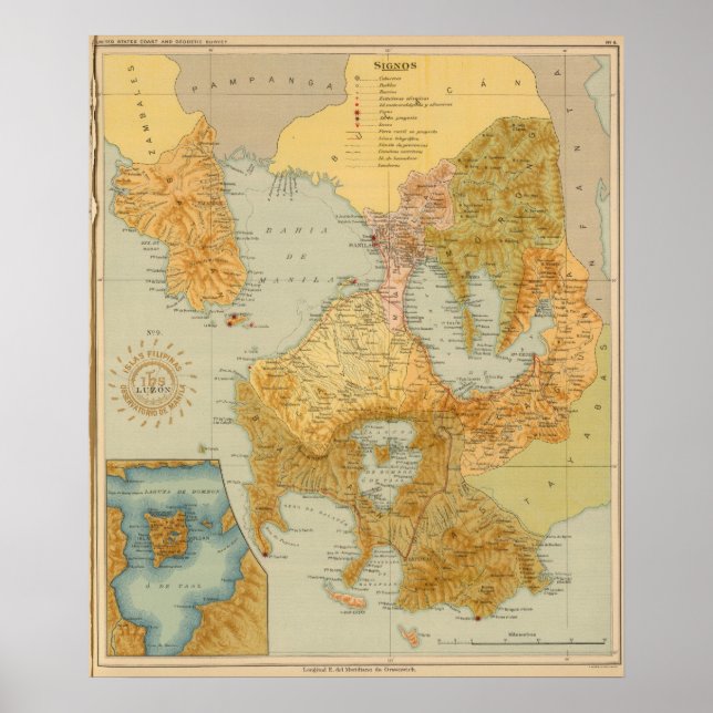 No 9 Luzon Poster (Front)