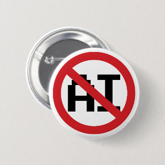 No AI Artificial Intelligence - Resist AI 6 Cm Round Badge