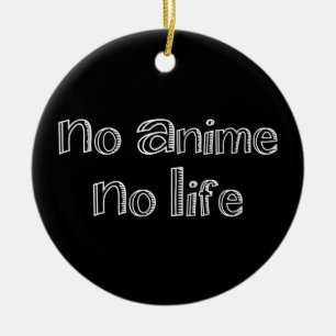 no anime no life ceramic ornament