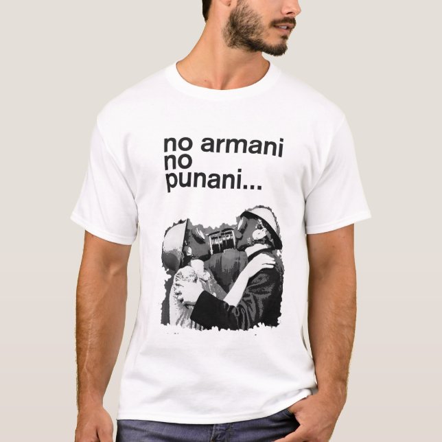 no armani no punani T-Shirt (Front)