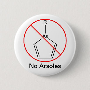 No Arsoles! 6 Cm Round Badge
