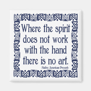 No Art Magnet