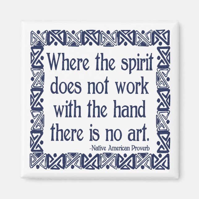 No Art Magnet (Front)