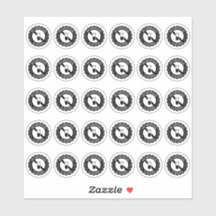 No Artificial Colors Mini Food Packaging Label