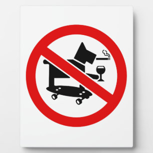 No Awesome Dogs Plaque