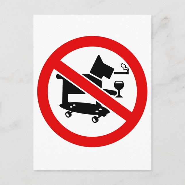 No Awesome Dogs Postcard (Front)