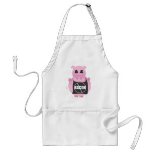 NO Bacon pig apron