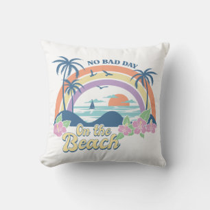 No Bad Day On The Beach Cushion