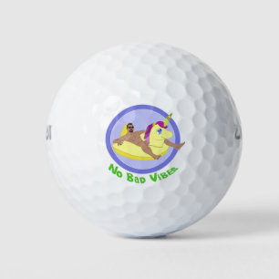 No Bad Vibes Golf Balls