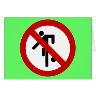 NO Ball Games ⚠ Thai Park Sign ⚠