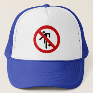 NO Ball Games ⚠ Thai Park Sign ⚠ Trucker Hat