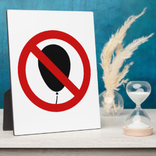 NO Balloon ⚠ Thai Sign ⚠ Plaque