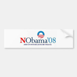 No Bama 08 Bumper Sticker
