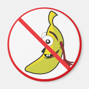 No Bananaheads! Magnet