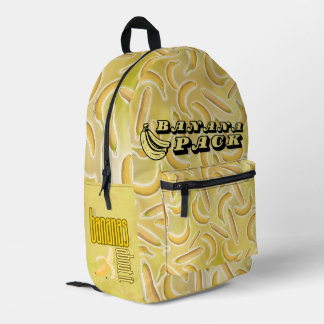 No Bananas About It Banana BackPack