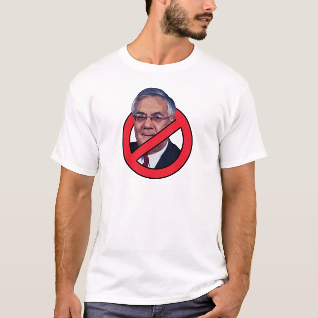 No Barney Frank T-Shirt (Front)