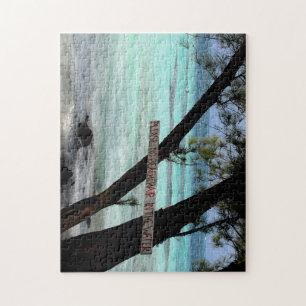 No Beach Chairs in the water. Grand Cayman Jigsaw Puzzle