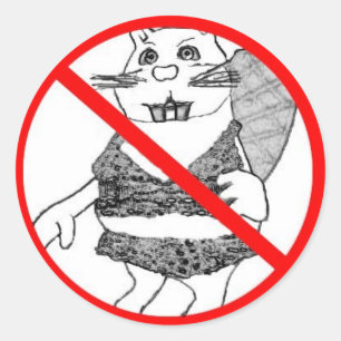 No Beaver sticker