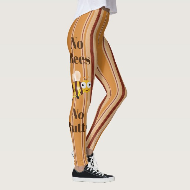 No Bees No Butts Leggings (Right)