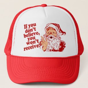 No Believing No Recieving Trucker Hat