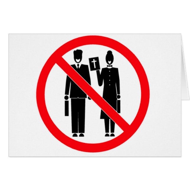 No Bible Thumpers (Front Horizontal)