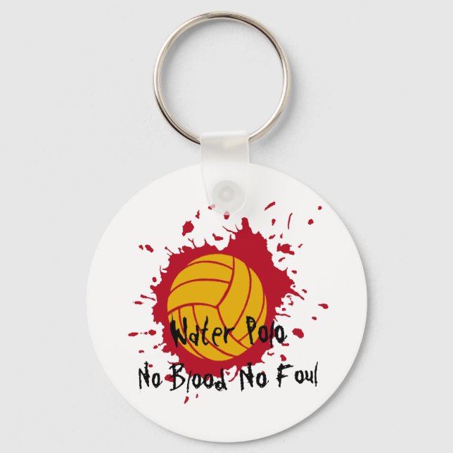 No Blood No Foul Key Ring (Front)