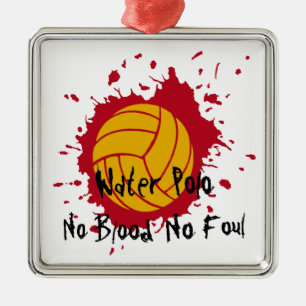 No Blood No Foul Metal Tree Decoration