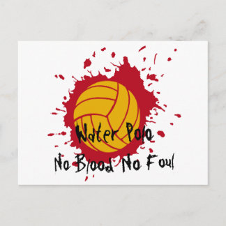 No Blood No Foul Postcard