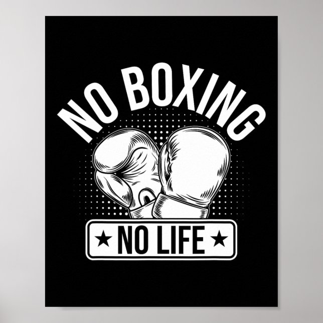 No Boxing No Life 1  Poster (Front)