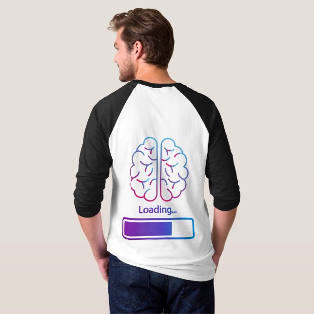 no brain, no pain T-Shirt (Back Full)