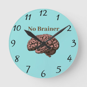 No Brainer Clock