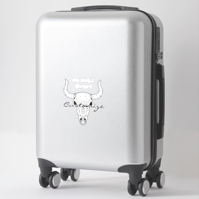 No Bull Ever Thunder_Cove (Suitcase)