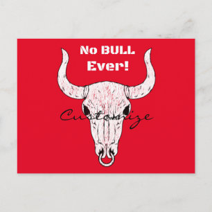 No Bull Ever Thunder_Cove Postcard
