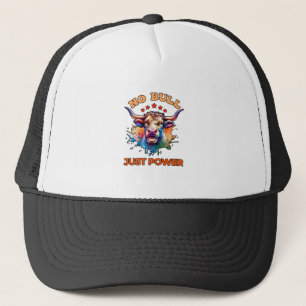 No Bull Just Power Trucker Hat