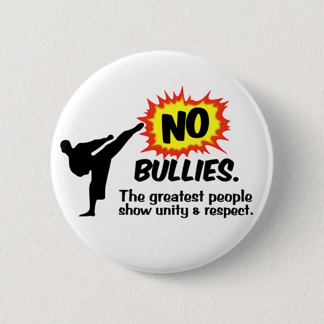 No Bullies button (Front)