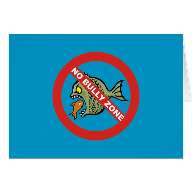 No Bully Zone (Front Horizontal)