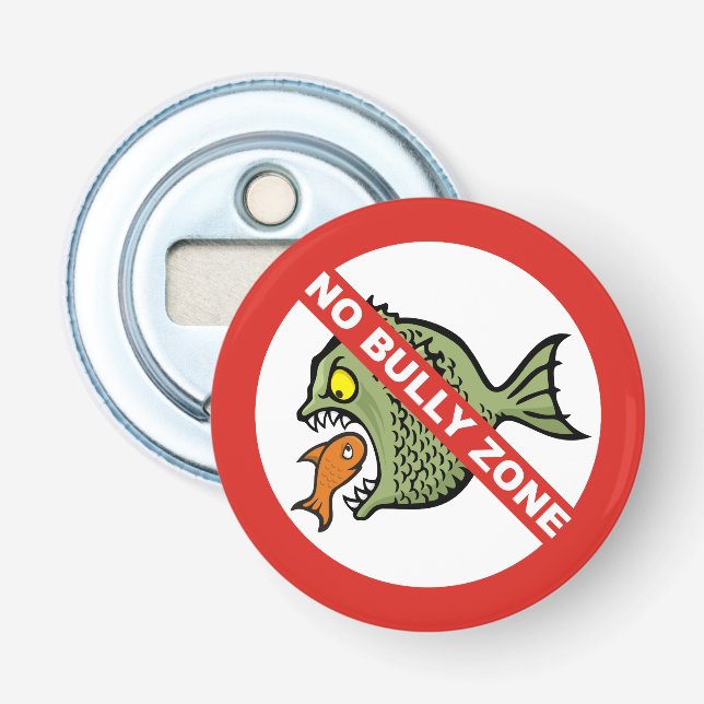 No Bully Zone Bottle Opener (Front)