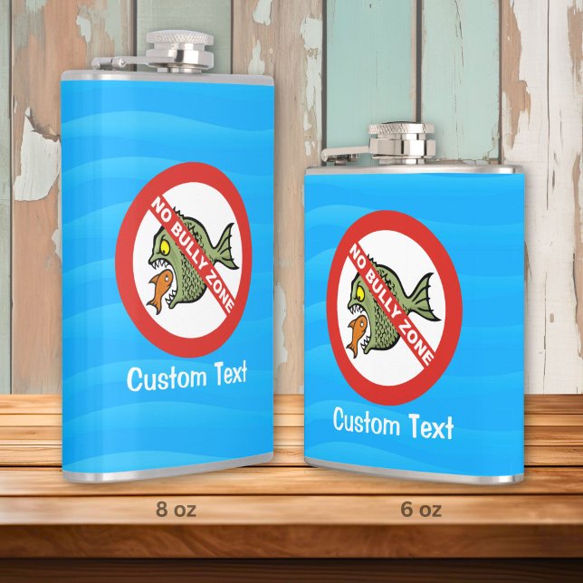 No Bully Zone Hip Flask (Creator Uploaded)