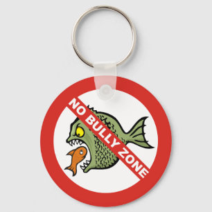 No Bully Zone Keychain