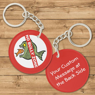 No Bully Zone Keychain