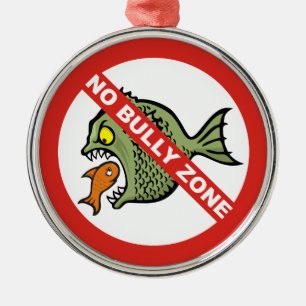 No Bully Zone Metal Tree Decoration