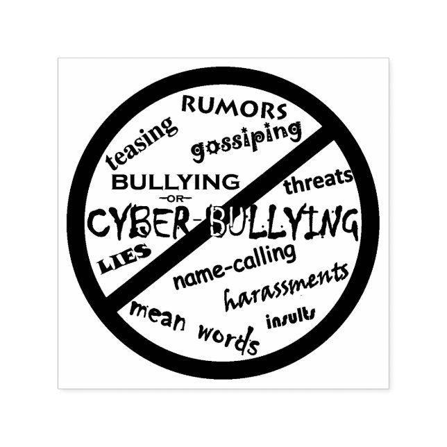 No Bullying Message Rather Choose Kindness Be Kind Self-inking Stamp (Design)