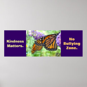 No Bullying Zone posters Schools Kindness art Kids
